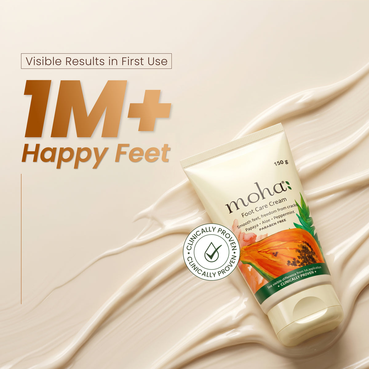 Foot Care Cream for Smooth & Pain Free Feet