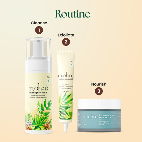 moha: Anti-Acne Foaming Face Wash