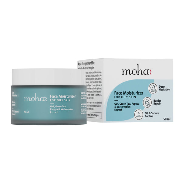 moha: Face Moisturiser for Oily Skin