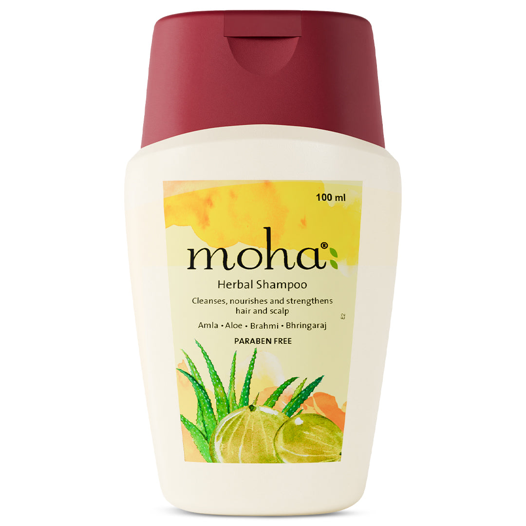 Deep Cleansing Herbal Shampoo for Greasy, Oily Scalp
