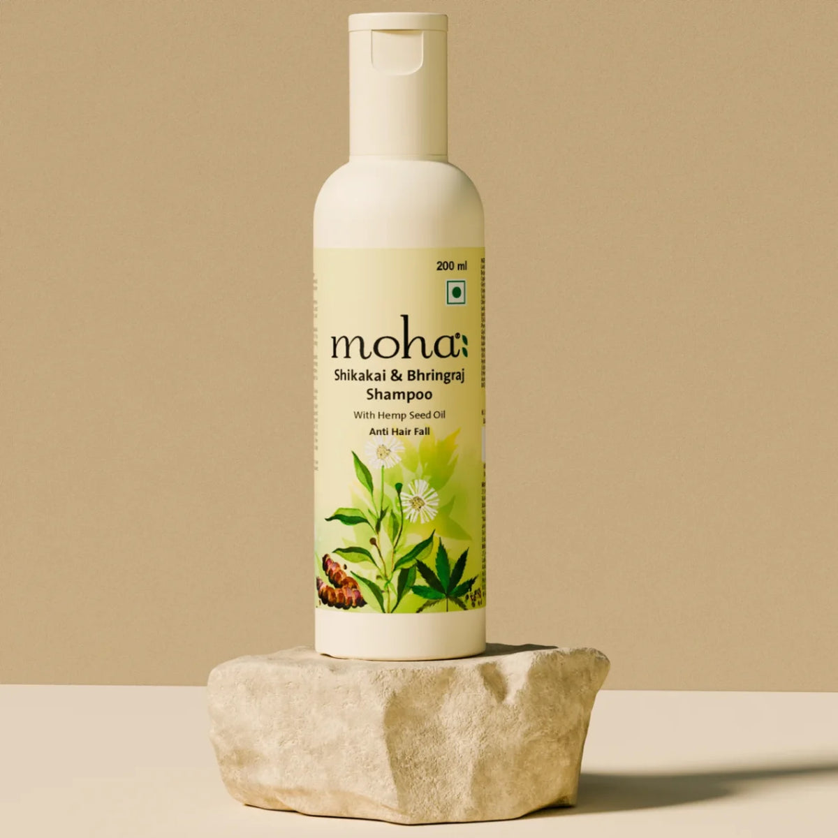 Shikakai & Bhringraj Shampoo for hairfall control & strong smooth hair