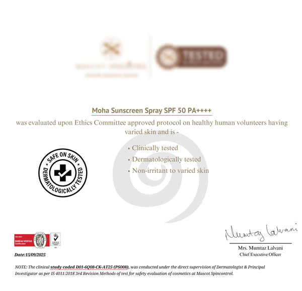 Sunscreen Spray SPF50 UVA+ UVB PA++++