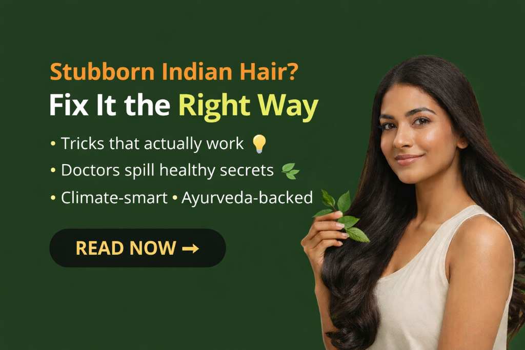 Doctor-Recommended Hair Care Routine for Indian Hair Types (By Hair Texture & Climate)