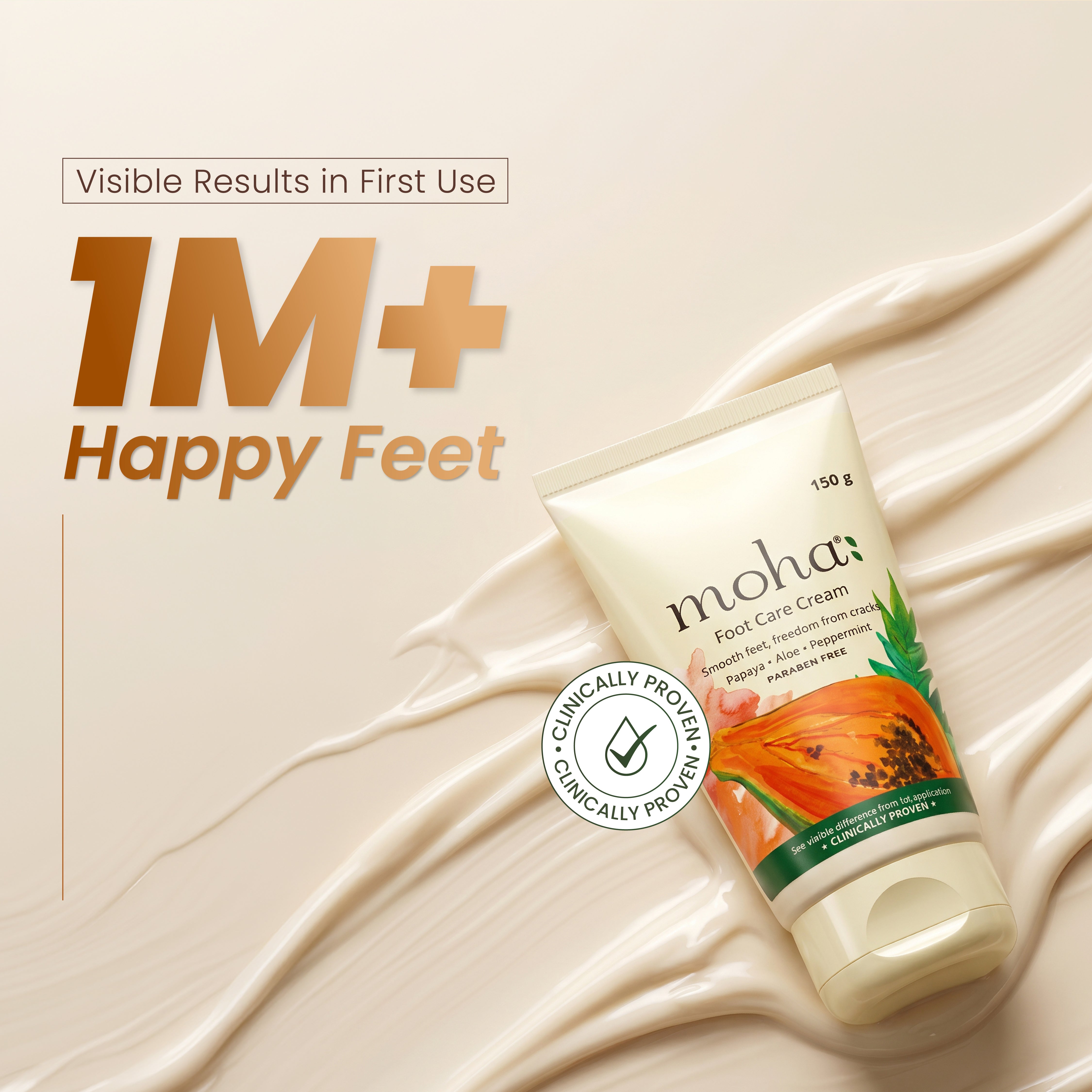 Foot Care Cream for Smooth & Pain Free Feet
