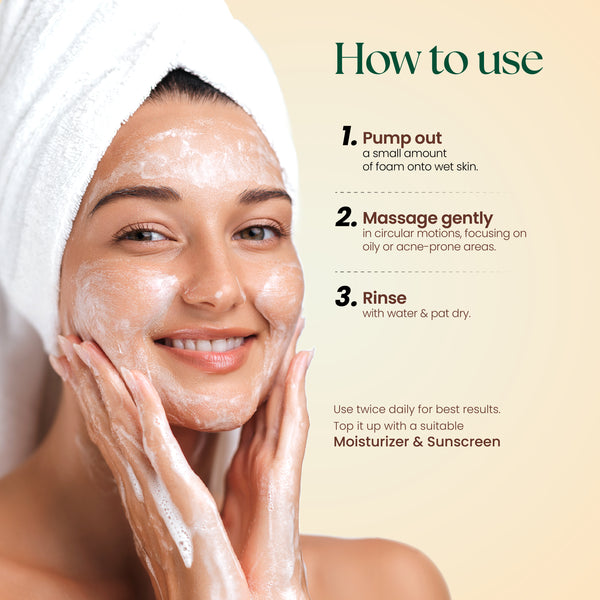 moha: Anti-Acne Foaming Face Wash