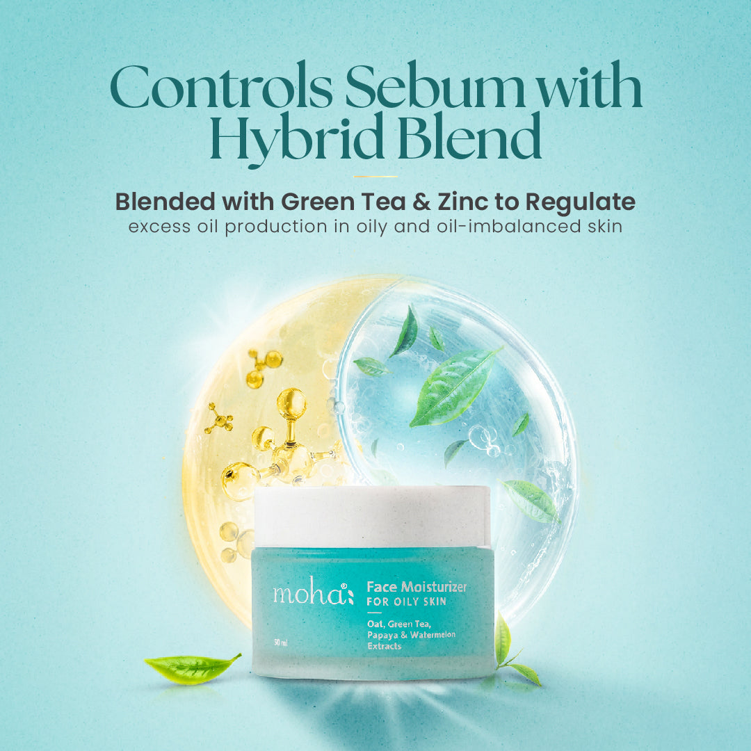 Oily Skin Care Combo | Cleanse, Control & Hydrate