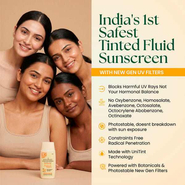 Tinted Fluid Sunscreen SPF 50+ PA++++ Universal Tint w/ New-Gen Filters