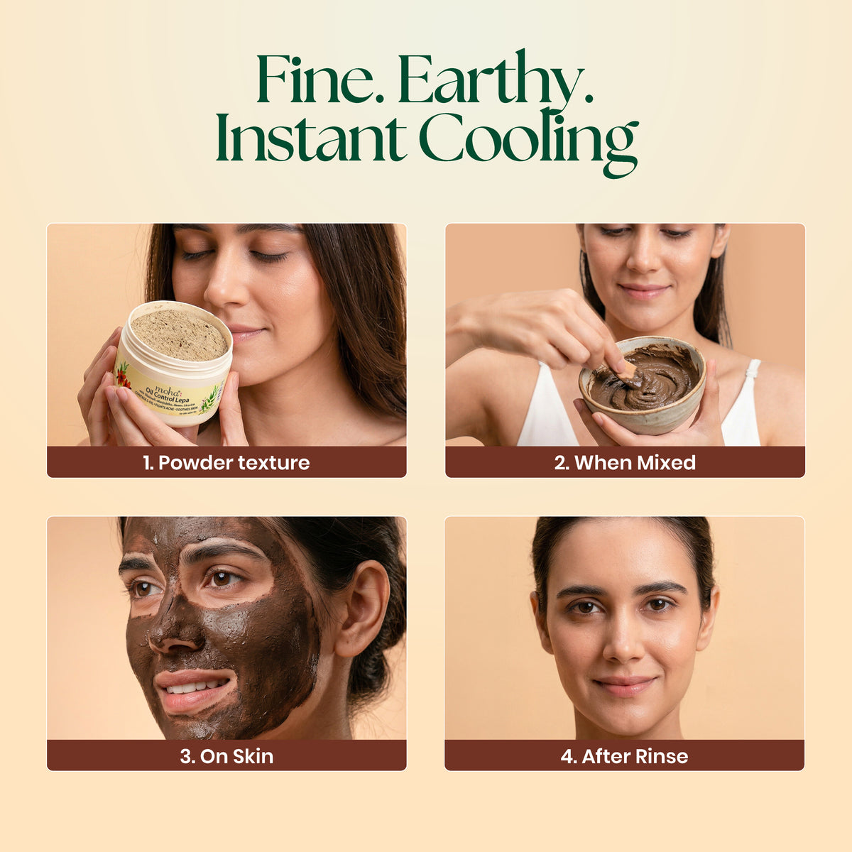 Oil Control Lepa — Ayurvedic Oil Control face mask for Oily & Acne-Prone Skin
