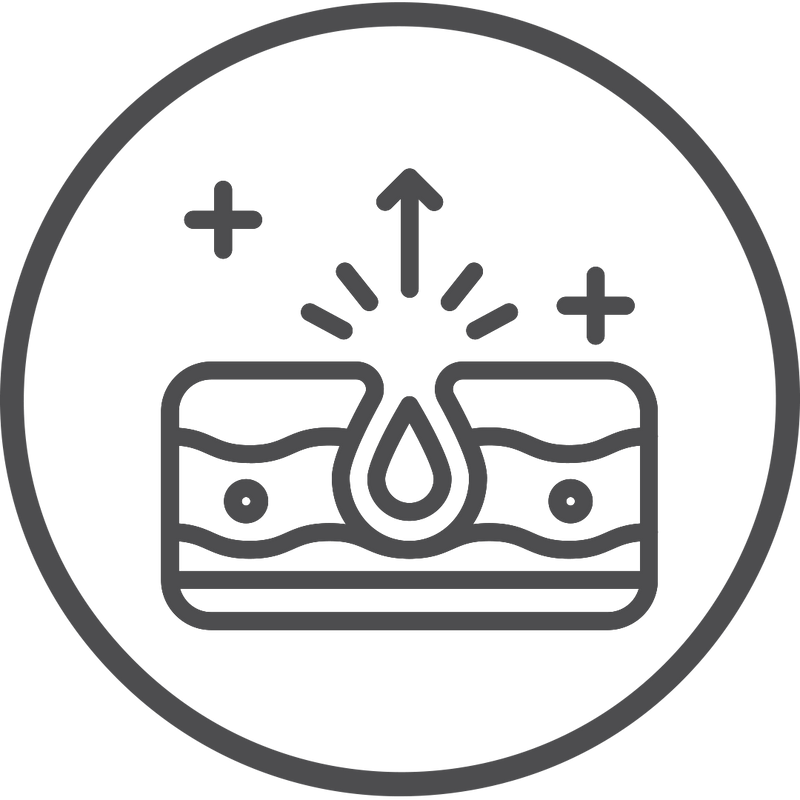 Regulates excess oil & sebum throughout the day