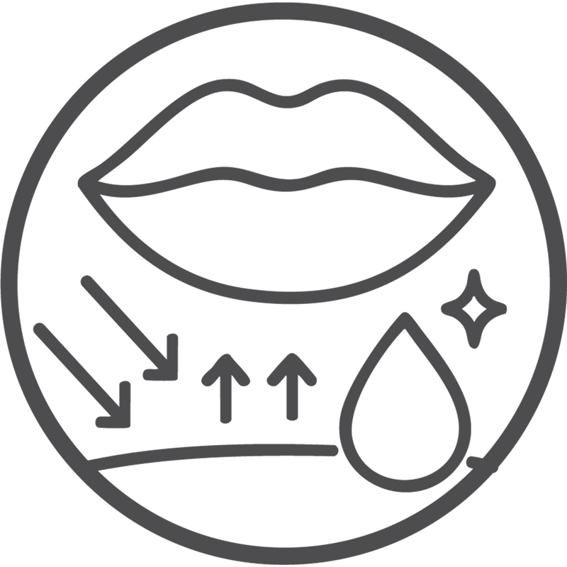 Strengthens Lip Barrier: Improves moisture retention by 18.13%*