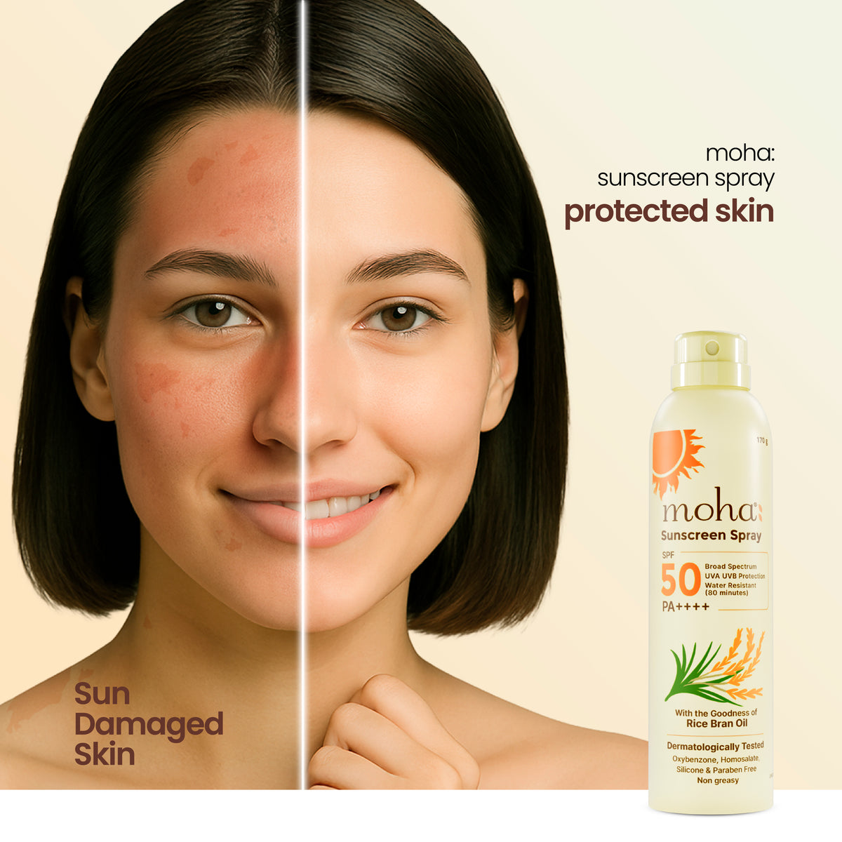 Sunscreen Spray SPF50 UVA+ UVB PA++++