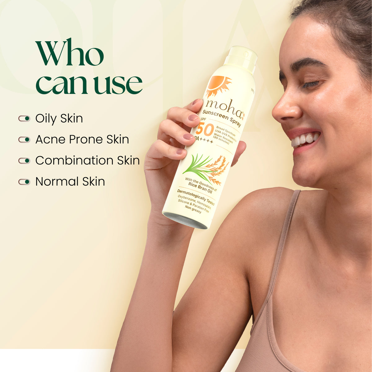 Sunscreen Spray SPF50 UVA+ UVB PA++++